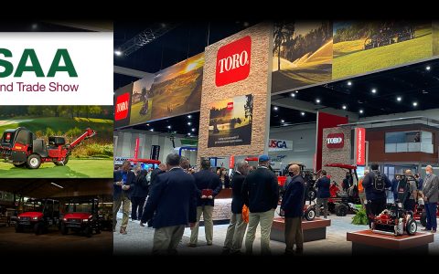 toro booth at 2022 gcsaa conference and trade show