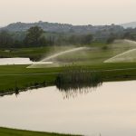 toro irrigation beauty shot at a golf course