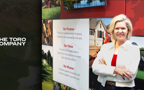 Inger Nordby, director of Golf Irrigation Sales and Service at The Toro Company