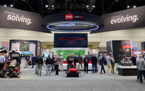 The Toro booth at the GCSAA Conference & Trade Show