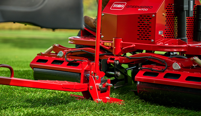 GreensPro e1700 - SmartHitch™ Integrated Trailer